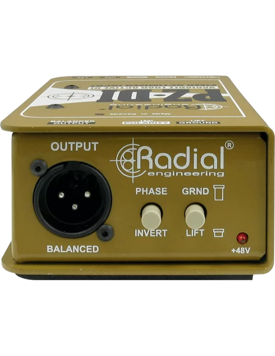  RADIAL ENGINEERING PZ-DI Cajas directas - I.D. para micrófonos piezoeléctricos|MusicGoodDeal 