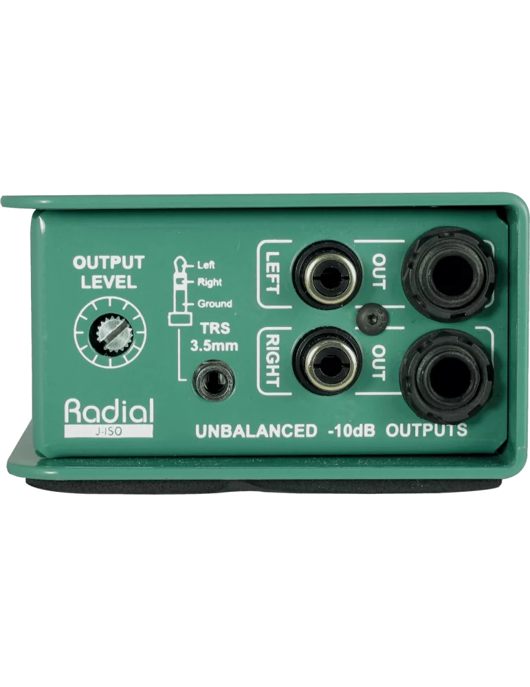  RADIAL ENGINEERING J-ISO Direct boxes - Stereo converter +4/-10dB|MusicGoodDeal 