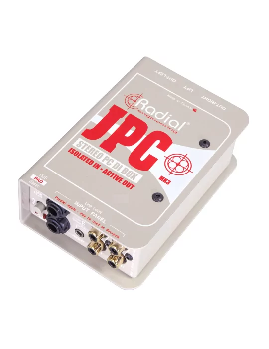 RADIAL ENGINEERING JPC Direct boxes - D.I. stereo for computer|MusicGoodDeal 