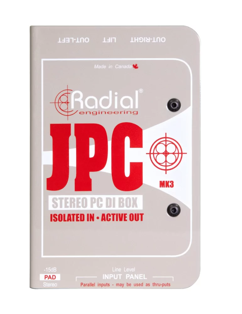  RADIAL ENGINEERING JPC Direct boxes - D.I. stereo for computer|MusicGoodDeal 