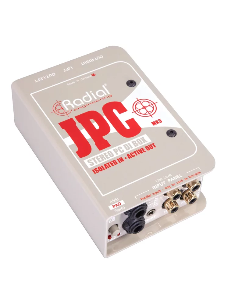  RADIAL ENGINEERING JPC Direct boxes - D.I. stereo for computer|MusicGoodDeal 