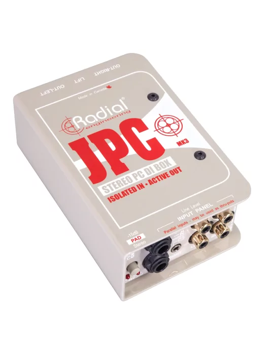  RADIAL ENGINEERING JPC Direct boxes - D.I. stereo for computer|MusicGoodDeal 