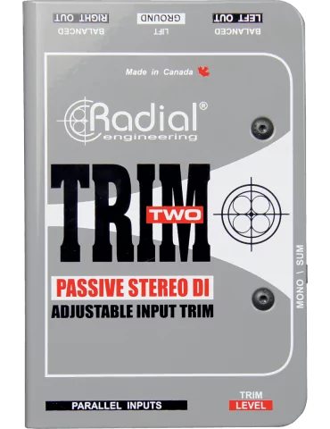  RADIAL ENGINEERING TRIM-TWO Direct boxes - D.I. for computer or smartphone|MusicGoodDeal  2