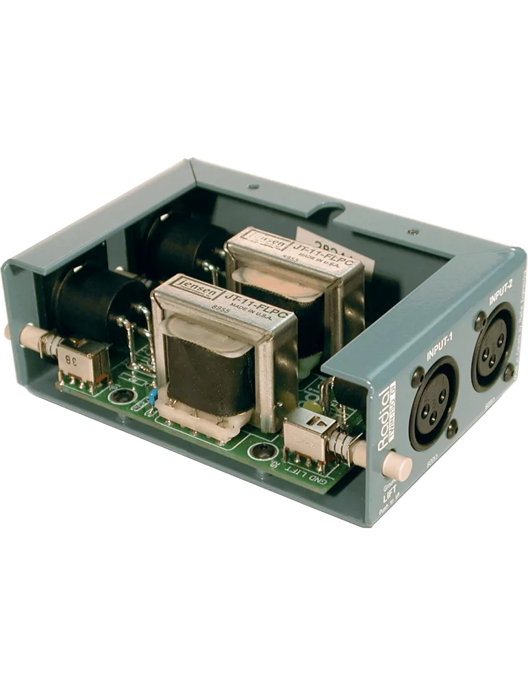  RADIAL ENGINEERING TWIN-ISO DI-Boxen - Line Isolator + 4dB Stereo|MusicGoodDeal 