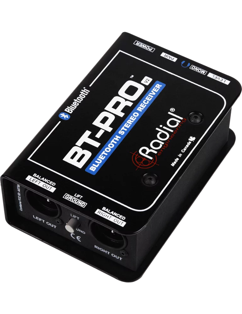  RADIAL ENGINEERING BT-PRO-V2 Cajas directas - Bluetooth Stereo |MusicGoodDeal 