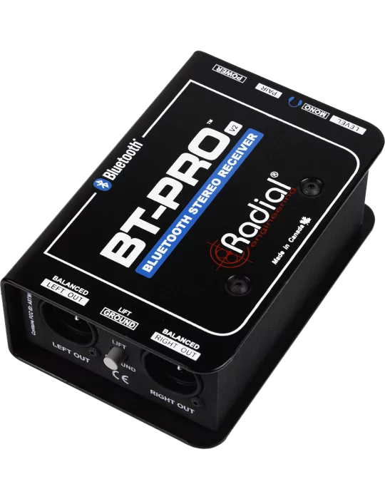  RADIAL ENGINEERING BT-PRO-V2 Cajas directas - Bluetooth Stereo |MusicGoodDeal 