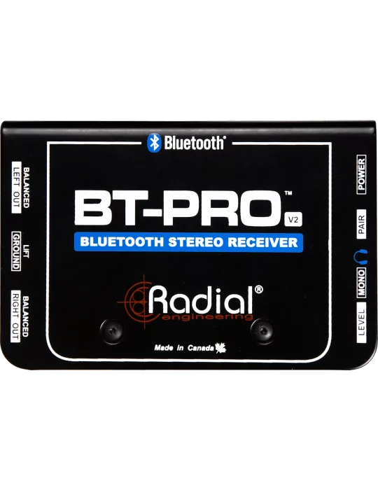  RADIAL ENGINEERING BT-PRO-V2 Cajas directas - Bluetooth Stereo |MusicGoodDeal 