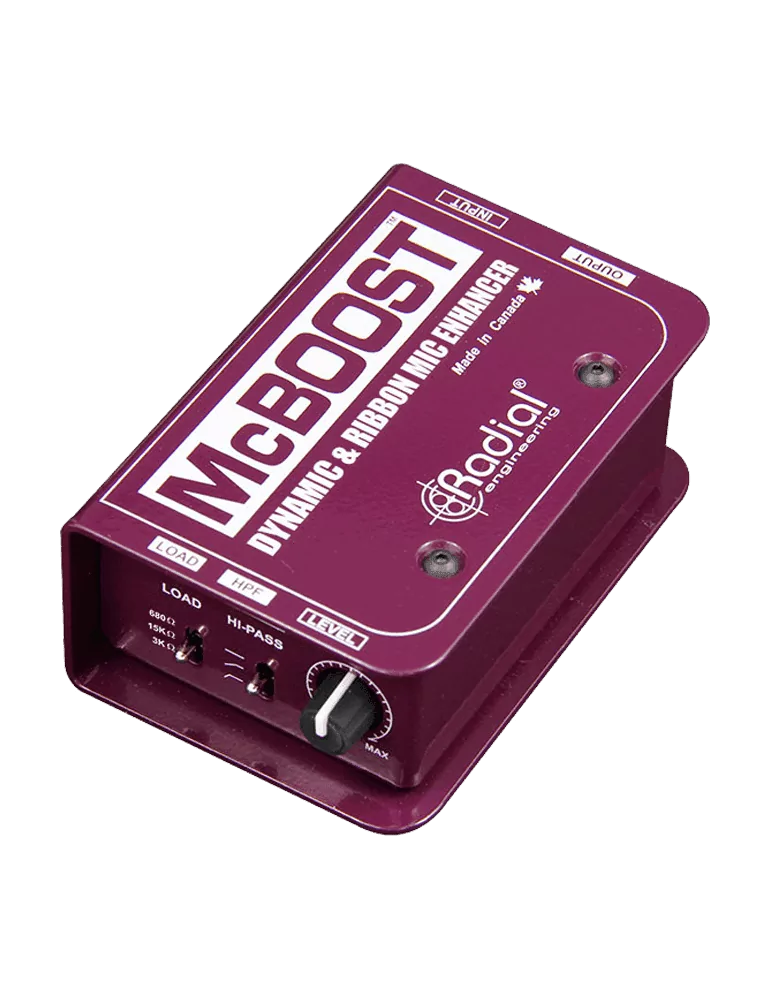  RADIAL ENGINEERING MCBOOST Direct boxes - Microphone signal booster|MusicGoodDeal 