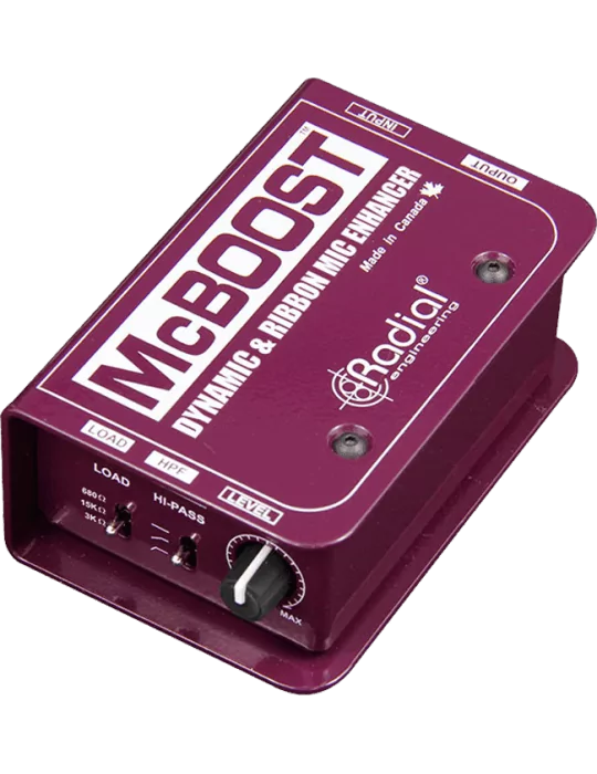  RADIAL ENGINEERING MCBOOST Direct boxes - Microphone signal booster|MusicGoodDeal 
