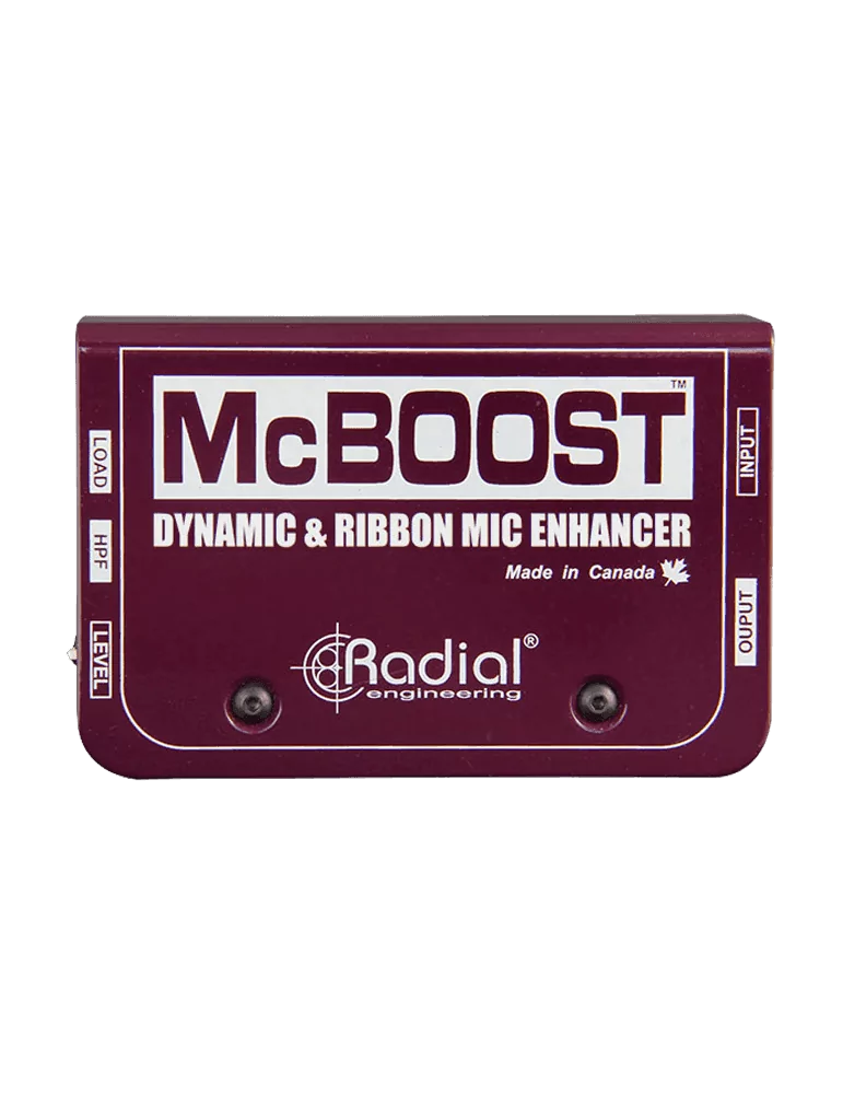  RADIAL ENGINEERING MCBOOST Direct boxes - Microphone signal booster|MusicGoodDeal 