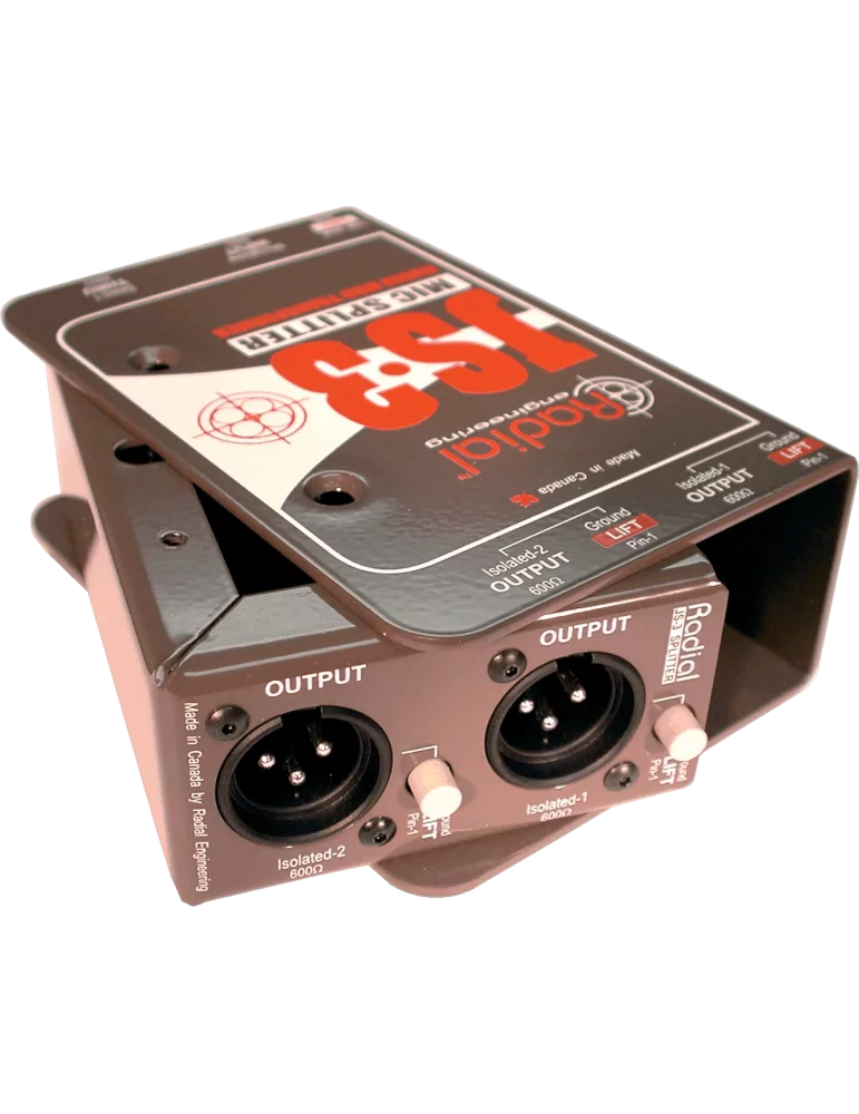 RADIAL ENGINEERING JS3 Divisores - 1 entrada / 3 salidas|MusicGoodDeal 