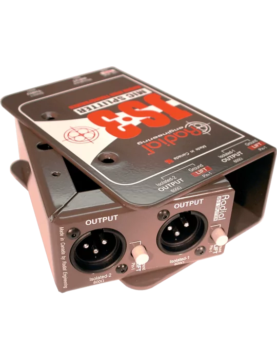  RADIAL ENGINEERING JS3 Divisores - 1 entrada / 3 salidas|MusicGoodDeal 