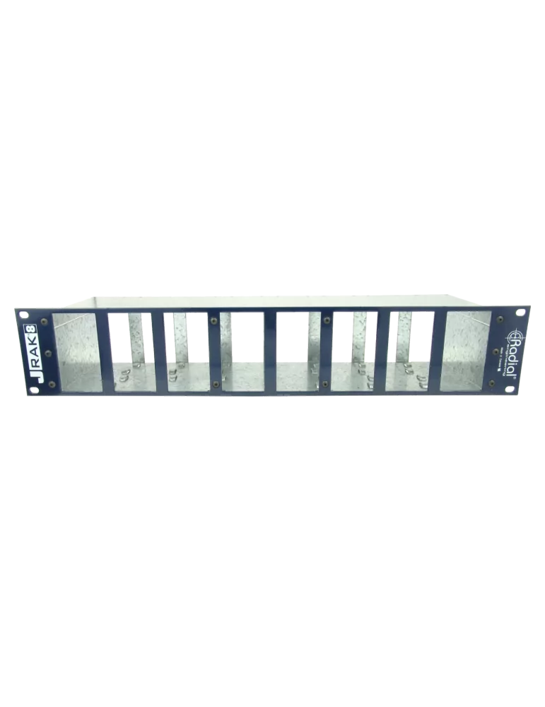  RADIAL ENGINEERING JRACK-8 Accessories - Rack adapter 2 u for 8 I.D.|MusicGoodDeal 