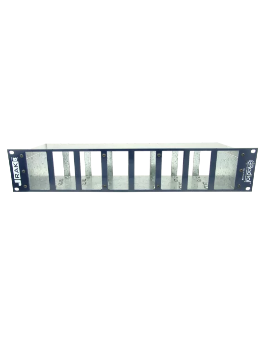  RADIAL ENGINEERING JRACK-8 Accessories - Rack adapter 2 u for 8 I.D.|MusicGoodDeal 