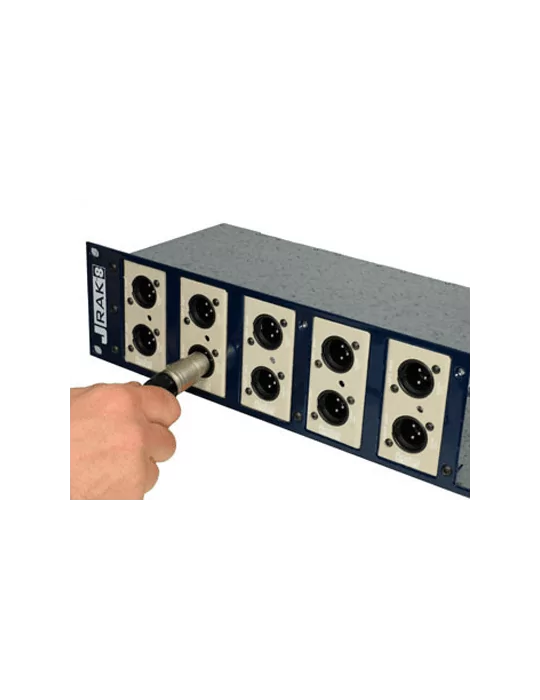  RADIAL ENGINEERING JRACK-8 Accessories - Rack adapter 2 u for 8 I.D.|MusicGoodDeal 