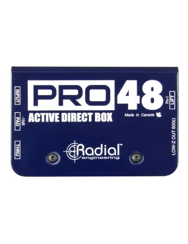  RADIAL ENGINEERING PRO48 Direct boxes - Active D.I.|MusicGoodDeal  2