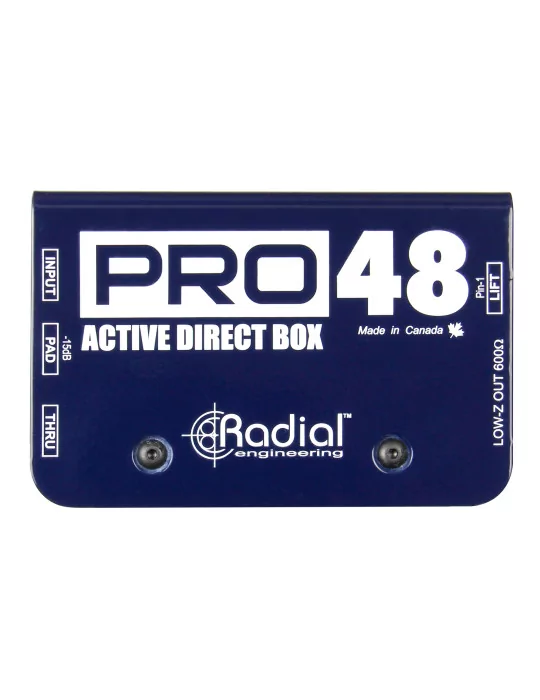  RADIAL ENGINEERING PRO48 Direktboxen - aktive D.I.|MusicGoodDeal 