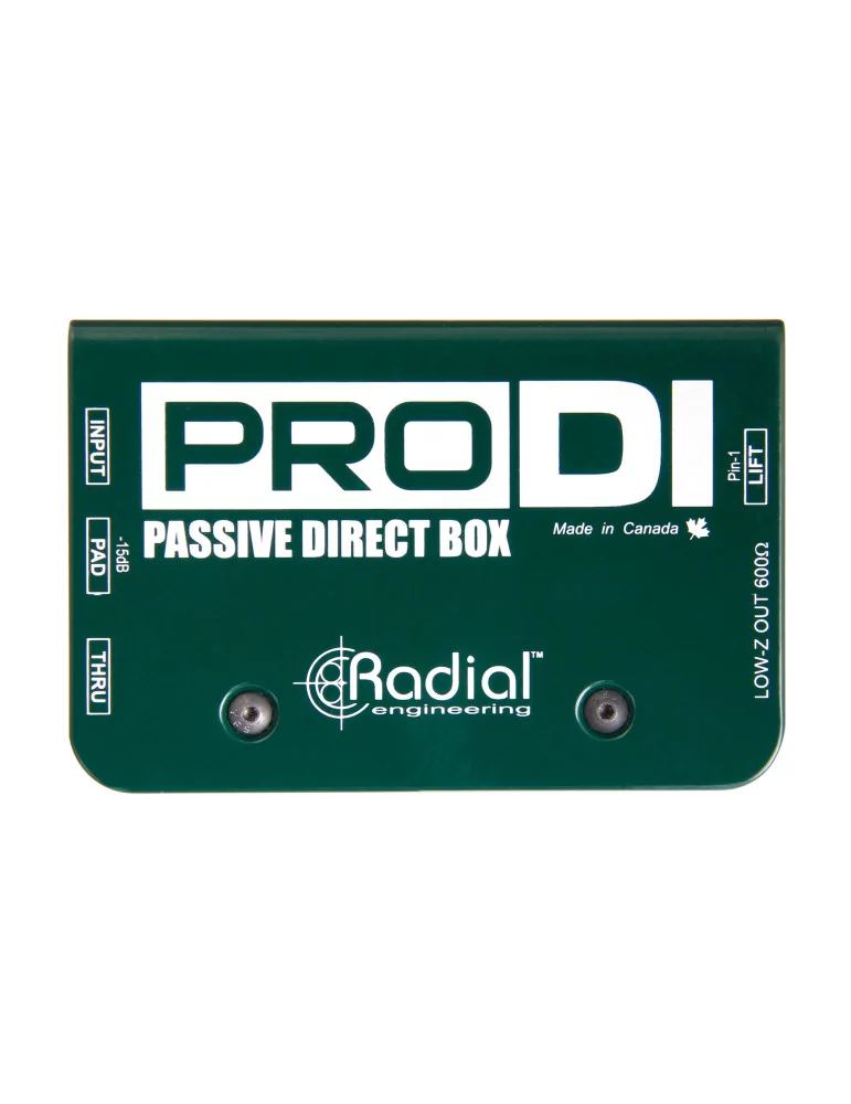  RADIAL ENGINEERING PRO-DI Cajas directas - D.I. pasivo|MusicGoodDeal 