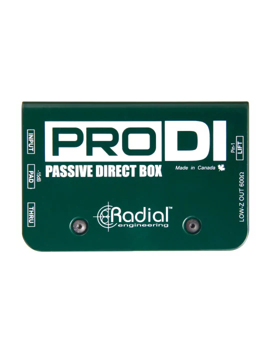  RADIAL ENGINEERING PRO-DI Cajas directas - D.I. pasivo|MusicGoodDeal 
