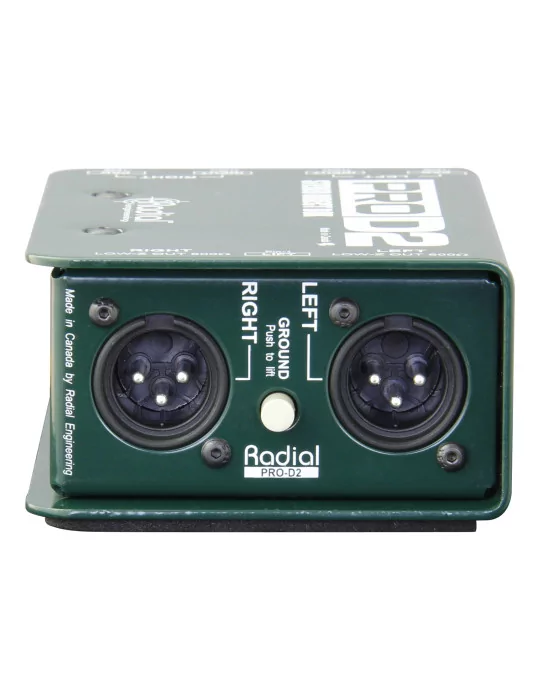  RADIAL ENGINEERING PRO-D2 Direct boxes - Stereo passive D.I.|MusicGoodDeal 