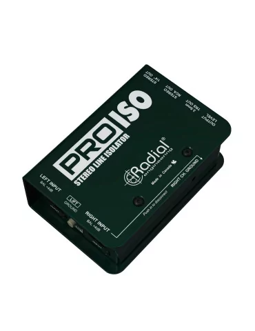  RADIAL ENGINEERING PRO-ISO Direct boxes - Stereo converter +4/-10dB|MusicGoodDeal 