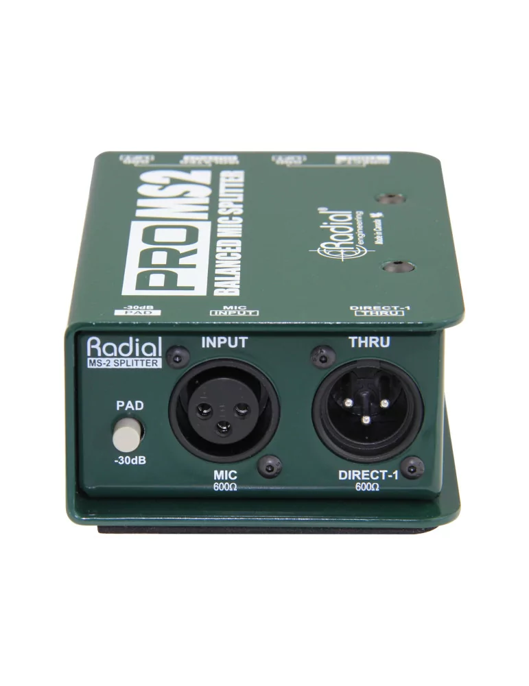  RADIAL ENGINEERING PRO-MS2 Divisores - 1 entrada / 2 salidas|MusicGoodDeal 