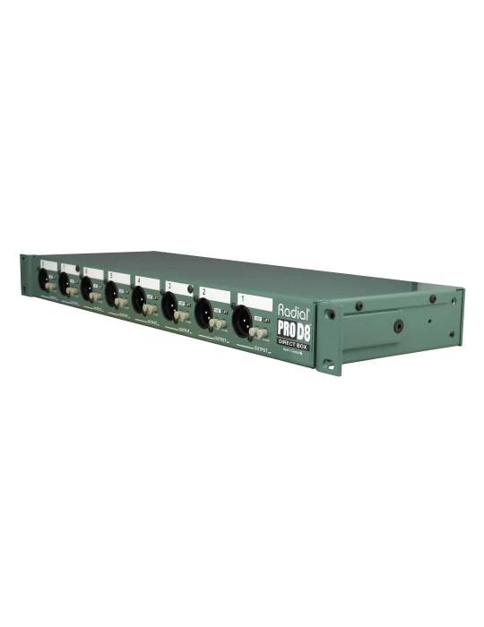  RADIAL ENGINEERING PRO-D8 Racks - D.I. rack 8 channels|MusicGoodDeal 