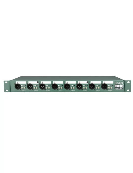  RADIAL ENGINEERING PRO-D8 Racks - D.I. rack 8 channels|MusicGoodDeal 