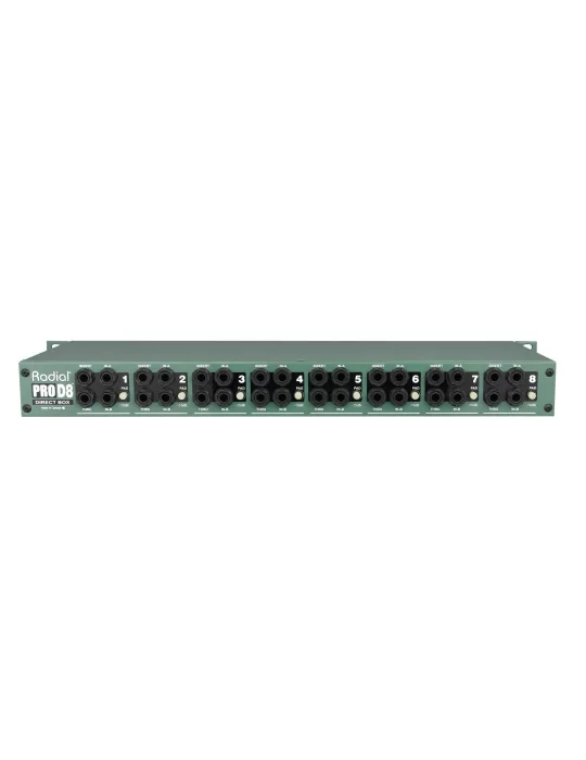  RADIAL ENGINEERING PRO-D8 Racks - D.I. rack 8 channels|MusicGoodDeal 