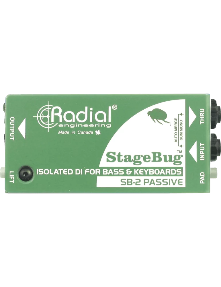  RADIAL ENGINEERING SB-2-PASSIVE Direktboxen - Passive D.I.|MusicGoodDeal 