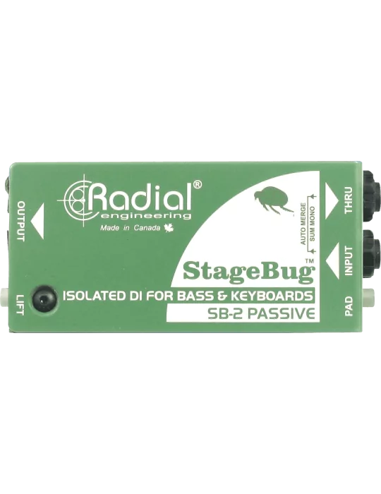  RADIAL ENGINEERING SB-2-PASSIVE Direktboxen - Passive D.I.|MusicGoodDeal 