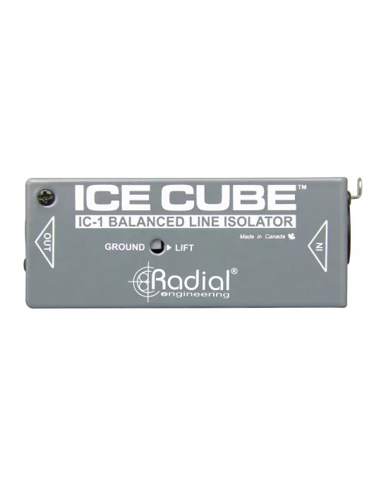  RADIAL ENGINEERING ICECUBE-IC-1 Direct boxes - Line isolator|MusicGoodDeal 