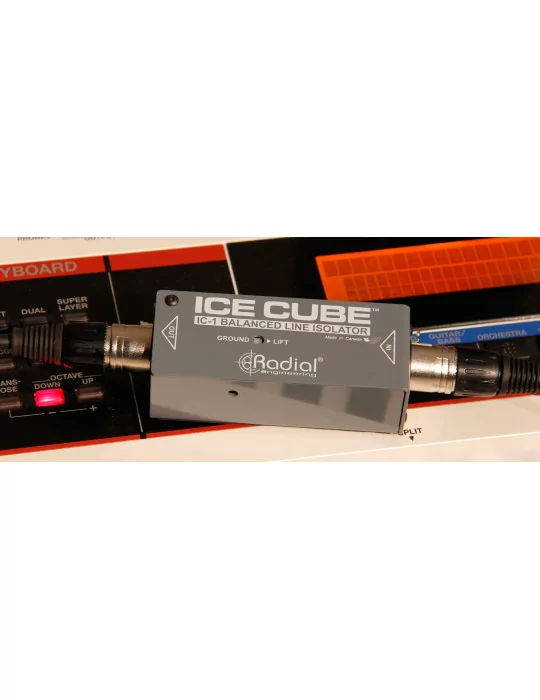  RADIAL ENGINEERING ICECUBE-IC-1 Direct boxes - Line isolator|MusicGoodDeal 