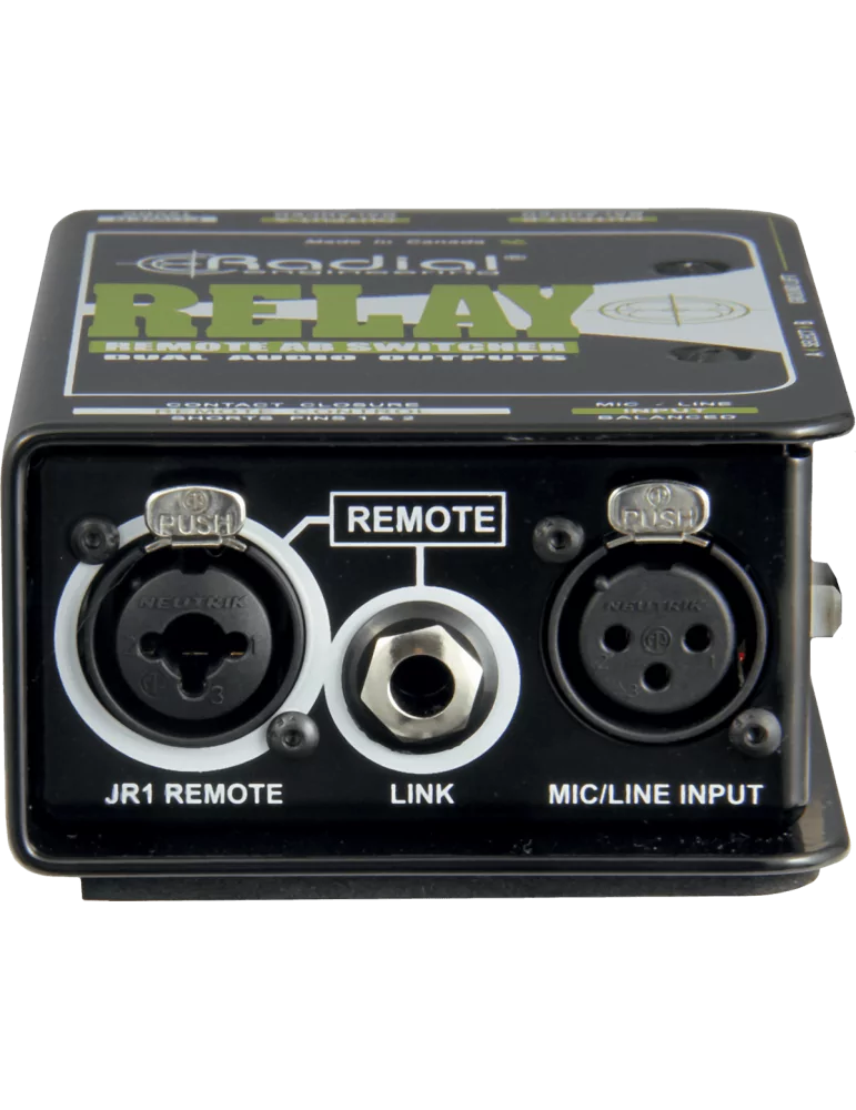  RADIAL ENGINEERING RELAY-XO D.I. - Micro 1 in 2 out|MusicGoodDeal 