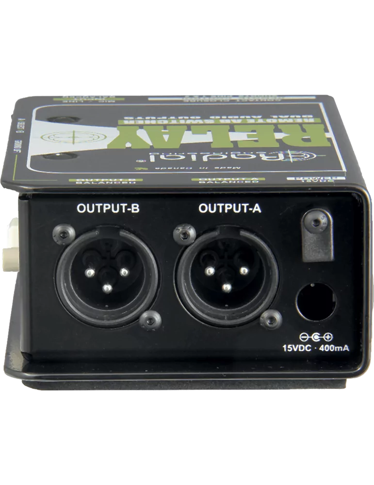  RADIAL ENGINEERING RELAY-XO D.I. - Micro 1 in 2 out|MusicGoodDeal 