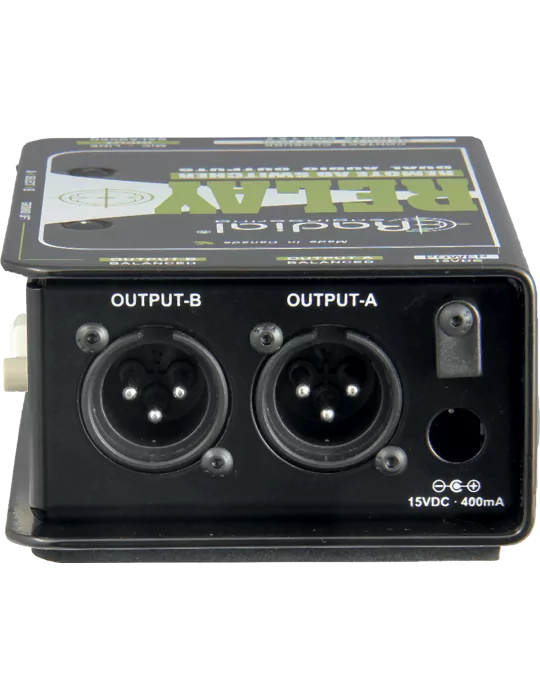  RADIAL ENGINEERING RELAY-XO D.I. - Micro 1 in 2 out|MusicGoodDeal 