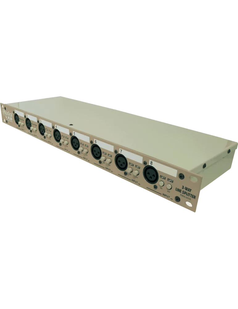  RADIAL ENGINEERING LX8R Racks - 8 channel line splitter|MusicGoodDeal 