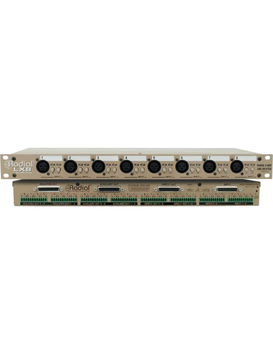  RADIAL ENGINEERING LX8R Racks - 8 channel line splitter|MusicGoodDeal 