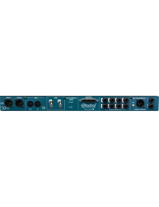  RADIAL ENGINEERING SW8-USB Racks - Auto-switcher 8 channels, 2 USB|MusicGoodDeal 