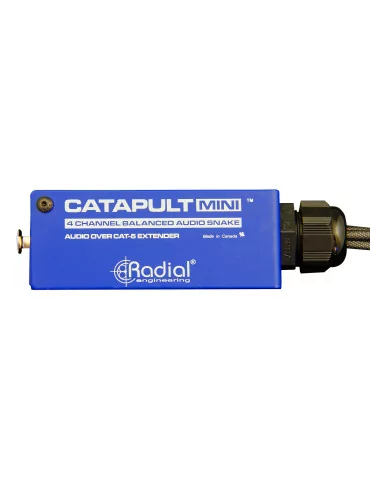  RADIAL ENGINEERING CATAPULT-MINI-RX Snakes - 4 Channel Mini Audio Receiver|MusicGoodDeal  2