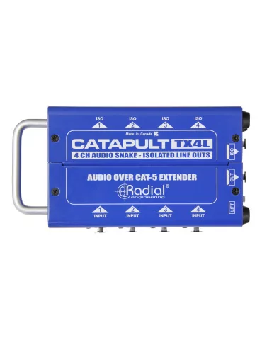  RADIAL ENGINEERING CATAPULT-TX4L Snakes - Line level transmitter module|MusicGoodDeal 