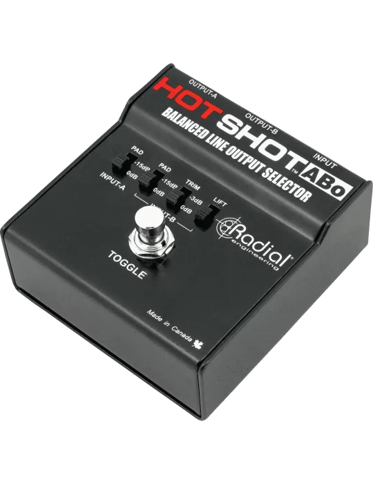  RADIAL ENGINEERING HOTSHOT-ABO Selectors - Output selector|MusicGoodDeal 