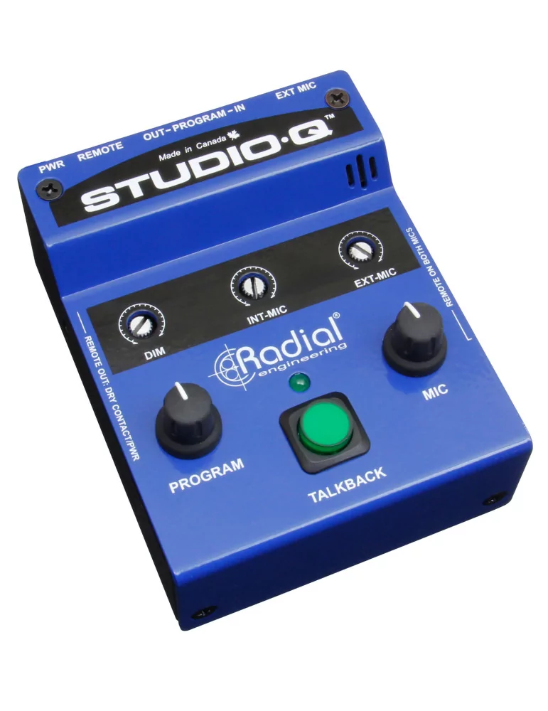  RADIAL ENGINEERING STUDIOQ Splitters - Studio talkback interface with microphone|MusicGoodDeal 