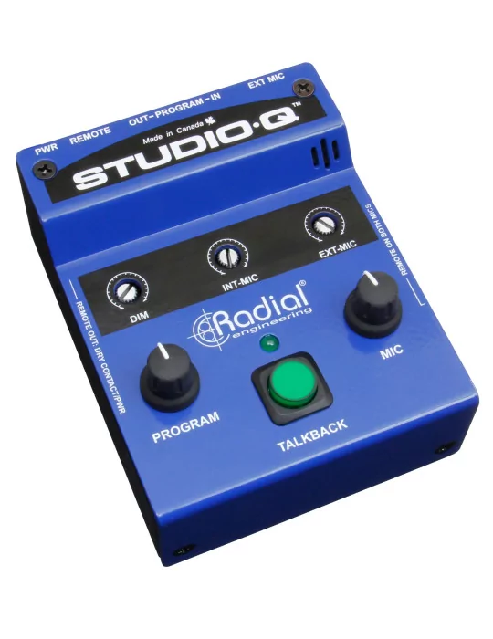  RADIAL ENGINEERING STUDIOQ Splitters - Studio talkback interface with microphone|MusicGoodDeal 