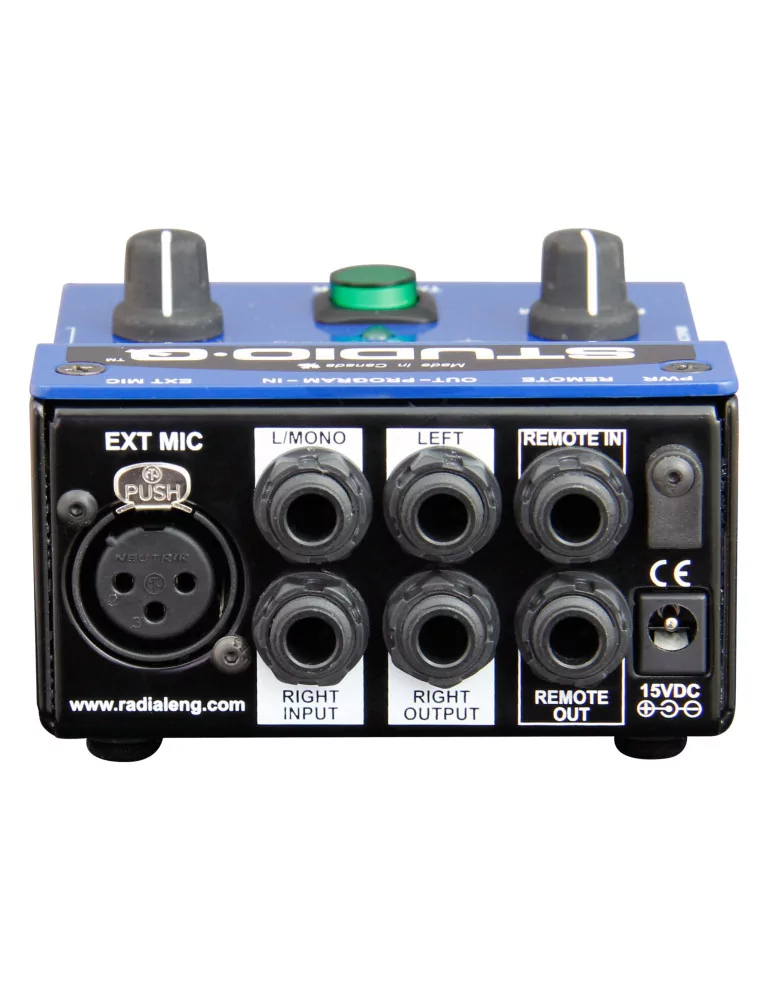  RADIAL ENGINEERING STUDIOQ Splitters - Studio talkback interface with microphone|MusicGoodDeal 