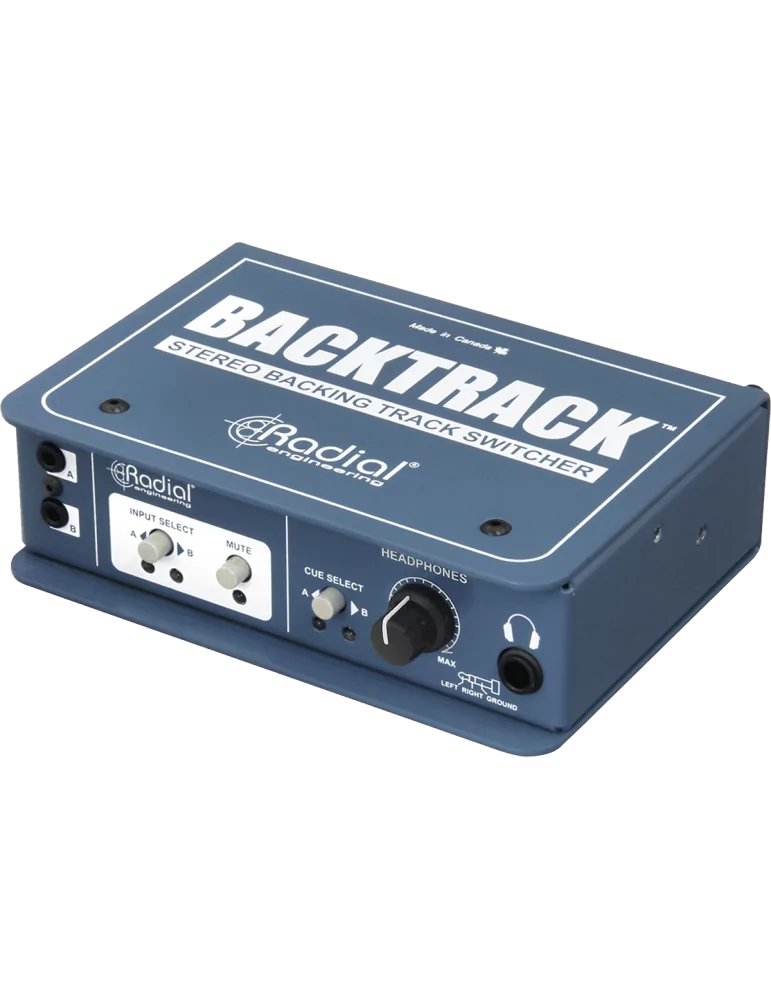  RADIAL ENGINEERING BACKTRACK Divisores - Conmutador de pista estéreo|MusicGoodDeal 