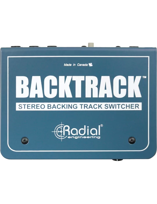  RADIAL ENGINEERING BACKTRACK Divisores - Conmutador de pista estéreo|MusicGoodDeal 