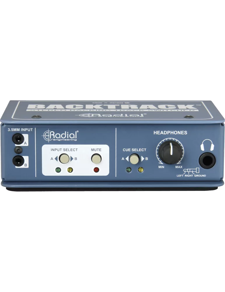  RADIAL ENGINEERING BACKTRACK Divisores - Conmutador de pista estéreo|MusicGoodDeal 