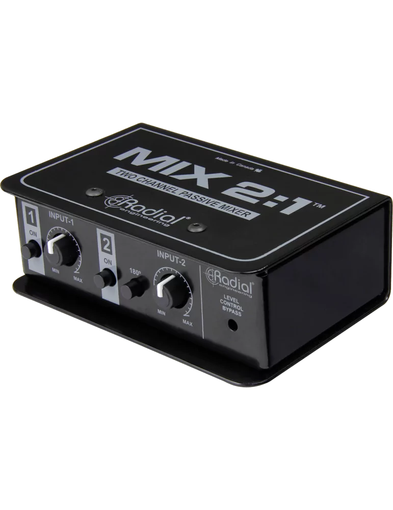  RADIAL ENGINEERING MIX2.1 Mixers - 2 channel summing mixer|MusicGoodDeal 