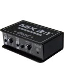  RADIAL ENGINEERING MIX2.1 Mezcladores - Mezclador sumador de 2 canales|MusicGoodDeal 